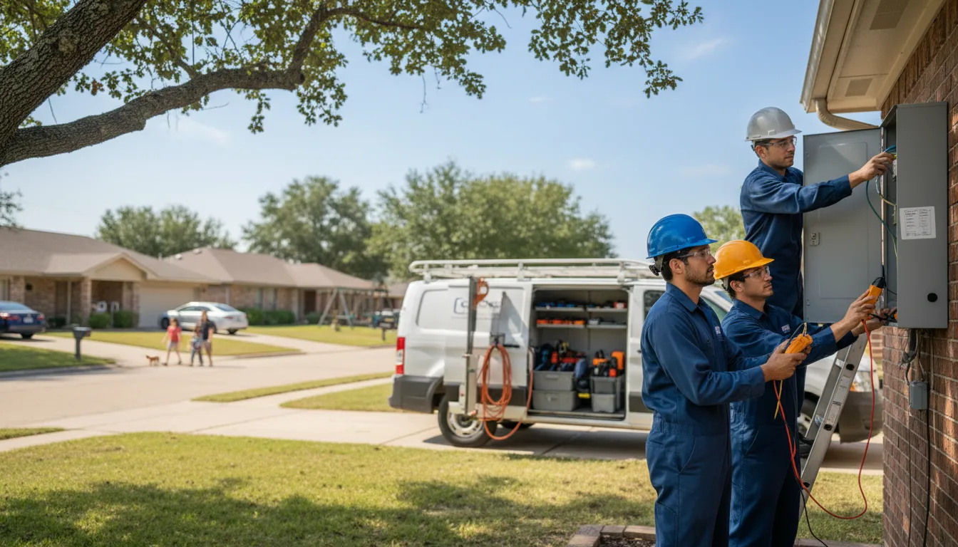 Certified electrician providing emergency electrical services in Harrold, SD
